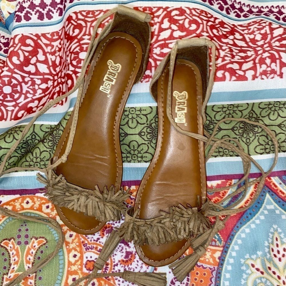 Brash trixie Tie Up Sandal
